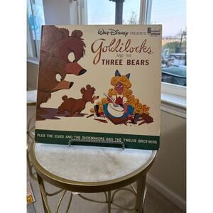 Walt Disney Disneyland Records LP –Goldilocks & Three Bears + Elves & Shoemakers